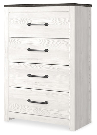 Gerridan Four Drawer Chest Friendly Rentals Rent Furniture & Appliances Locations in Douglas, Fitzgerald, and Waycross