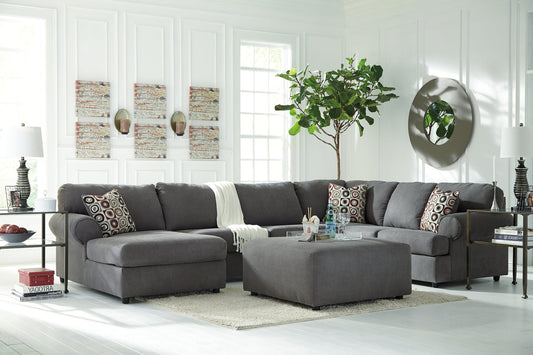 Jayceon 3-Piece Sectional with Chaise Friendly Rentals Rent Furniture & Appliances Locations in Douglas, Fitzgerald, and Waycross