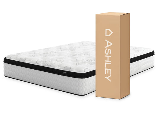 Chime 12 Inch Hybrid Queen Mattress in a Box Friendly Rentals Rent Furniture & Appliances Locations in Douglas, Fitzgerald, and Waycross
