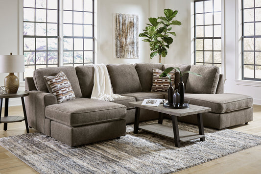 O'Phannon 2-Piece Sectional with Chaise Friendly Rentals Rent Furniture & Appliances Locations in Douglas, Fitzgerald, and Waycross